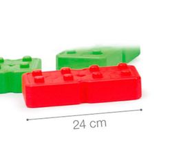 Construcción bricks  big 48 piezas