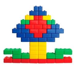 Construcción bricks  big 48 piezas