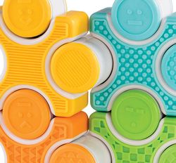 Construcción magnética Grippies Stackers 24 piezas