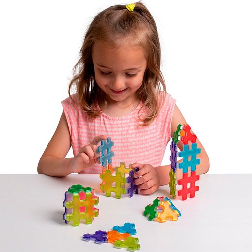 Construcción magnética hashmag polydron