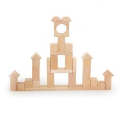 Construcción natural pequeños blocks