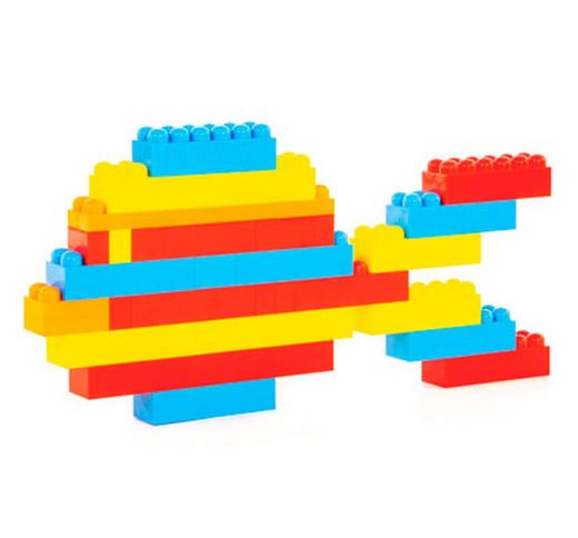 Construcción set jumbo pieza grande