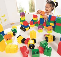 Construladrillos gigantes 96 piezas