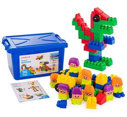 Construladrillos gigantes 96 piezas