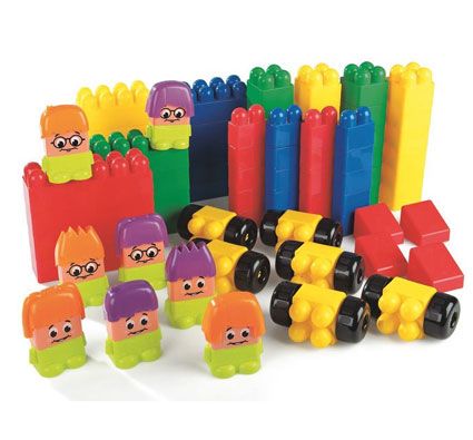 Construladrillos gigantes 96 piezas