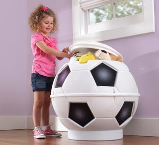 Contenedor de juguetes infantil el balón step2