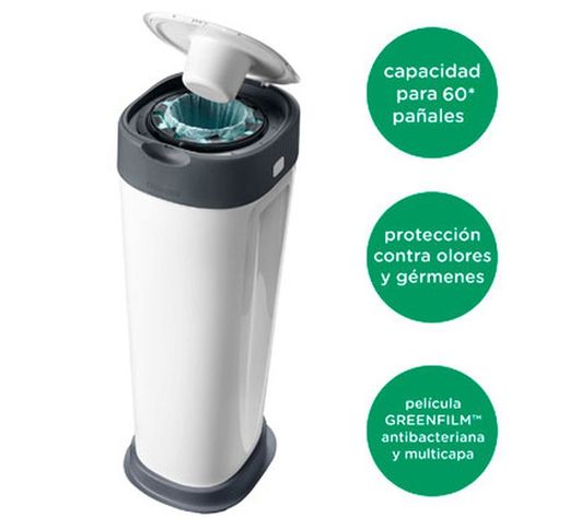 Contenedor Sangenic XL nuevo sistema Greenfilm Twist and Click