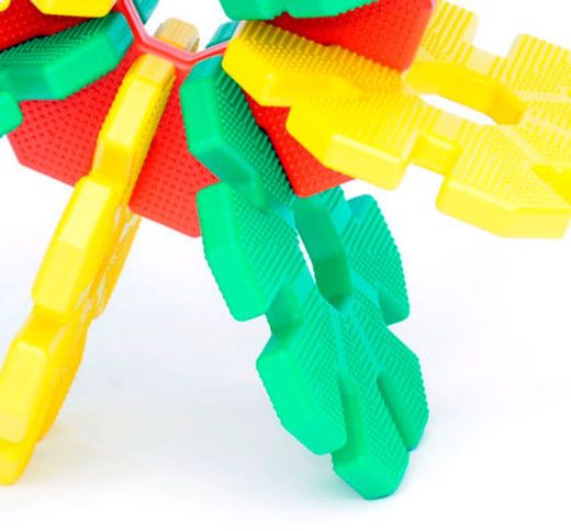 Construcción gigante octoplay 20 piezas