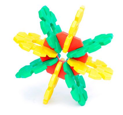Construcción gigante octoplay 20 piezas