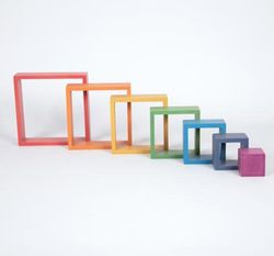 Cuadrados de arcoíris arquitecto