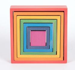 Cuadrados de arcoíris arquitecto