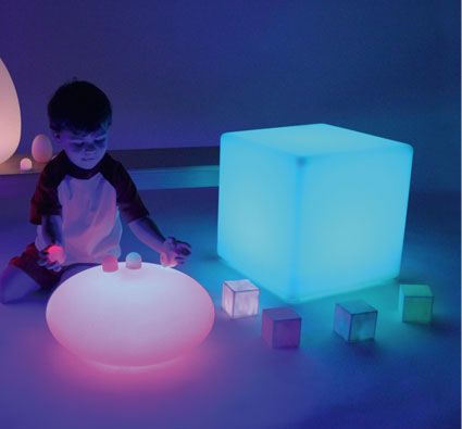Lámpara led inalámbrica decorativa el Cubo