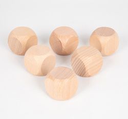 Cubos de juego heurístico de 4cm