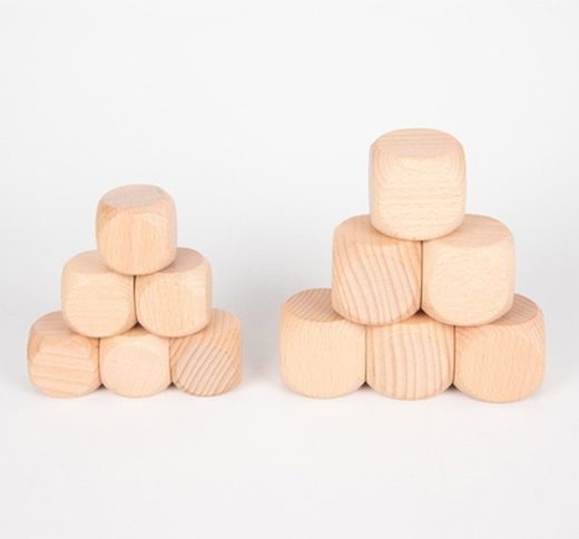 Cubos de juego heurístico de 4cm