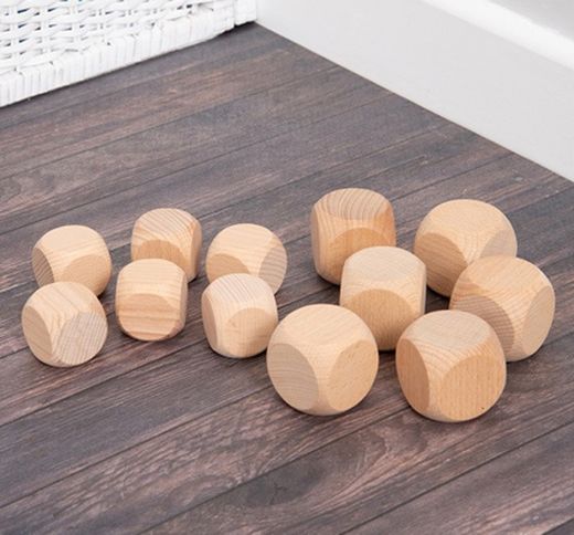 Cubos de juego heurístico de 4cm