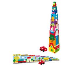Cubos apilables coche