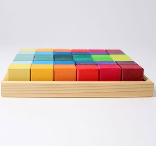 Mosaico de cubos Arcoíris