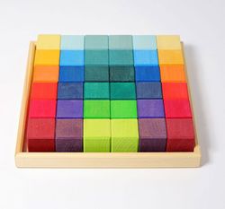Mosaico de cubos Arcoíris