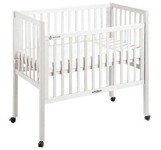 Cuna sobreelevada con barrotes basic