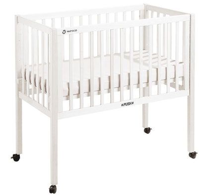 Cuna sobreelevada con barrotes basic