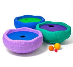 Discos y bolas Grimm´s para bloques Stapelstein colores clasicos frios