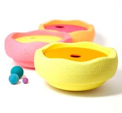 Discos y bolas Grimm´s para bloques Stapelstein colores pasteles cálidos
