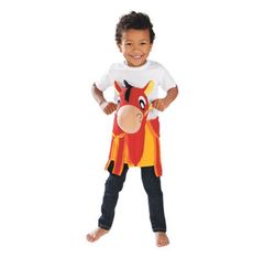 Disfraz de Caballo Lancelot infantil en  3D