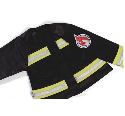 Disfraz premium bombero con casco