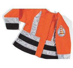 Disfraz premium encargado de obra con casco