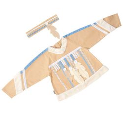 Disfraz premium indio con cinta