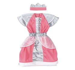 Disfraz premium princesa con diadema