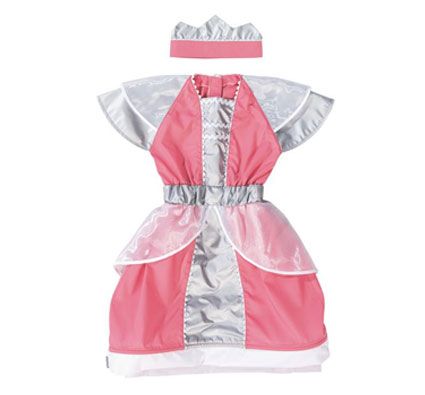 Disfraz premium princesa con diadema