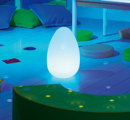 Lámpara led inalámbrica decorativa la Elíptica