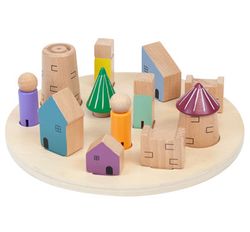 Encaje 3D puzzle el pueblo