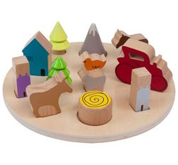 Encaje 3D puzzle la granja