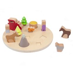 Encaje 3D puzzle la granja
