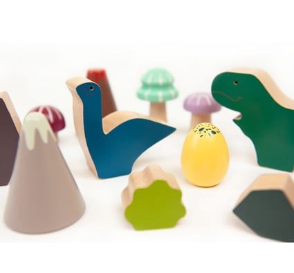 Encaje 3D puzzle los dinosaurios