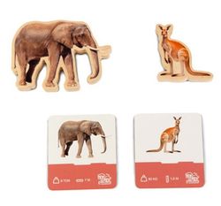 Encaje puzzle Animales salvajes