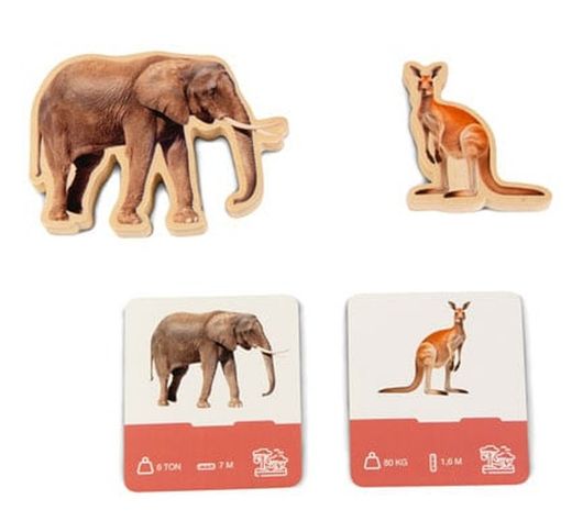 Encaje puzzle Animales salvajes