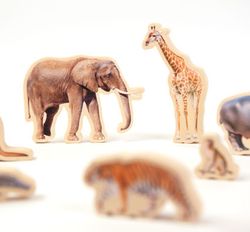 Encaje puzzle Animales salvajes
