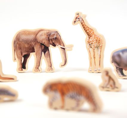 Encaje puzzle Animales salvajes