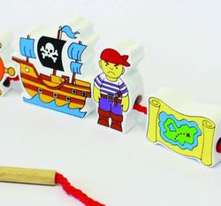 Ensartables las historias los piratas
