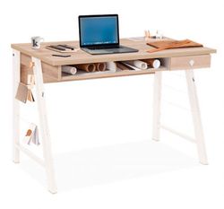 Escritorio White Duo mediano