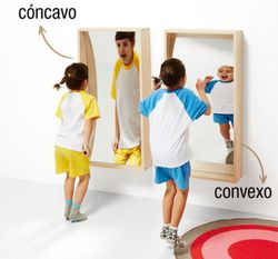 Espejo metacrilato de pared concavo