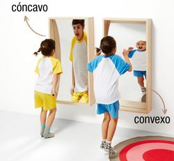 Espejo metacrilato de pared convexo