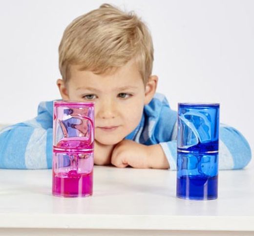Espirales sensoriales con liquido