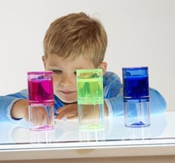 Espirales sensoriales con liquido