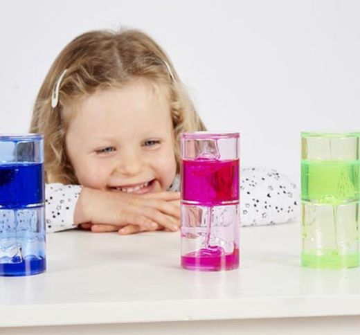 Espirales sensoriales con liquido