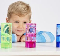 Espirales sensoriales con liquido