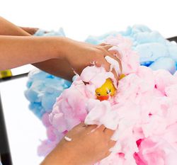 Espuma de jabón para experimentar